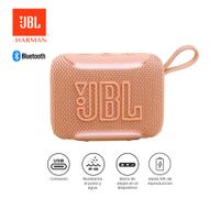 Parlante Bluetooth JBL Go 5 IP68 10Hrs Auracast Portátil Naranja