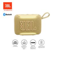 Parlante Bluetooth JBL Go 5 IP68 10Hrs Auracast Portátil Amarillo