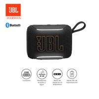 Parlante Bluetooth JBL Go 5 IP68 10Hrs Auracast Portátil Negro