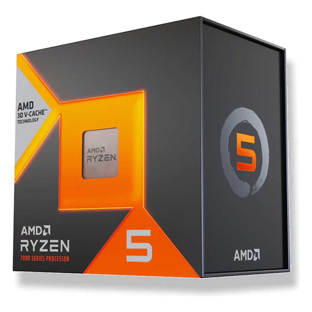 Procesador AMD Ryzen 5 7600X3D 6 Núcleos 4.1 GHz Hasta 4.7 GHz 96MB Caché L3 AM5 Sin Cooler