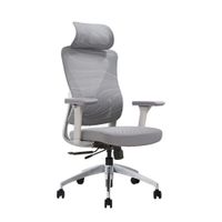 Silla Vertu Pro Con Cabecera Gris Base Alu - Ziyaz