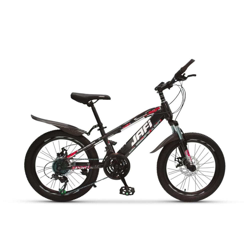 Bicicleta Montañera Jafi MTB10 Aro 20 Negro Rojo