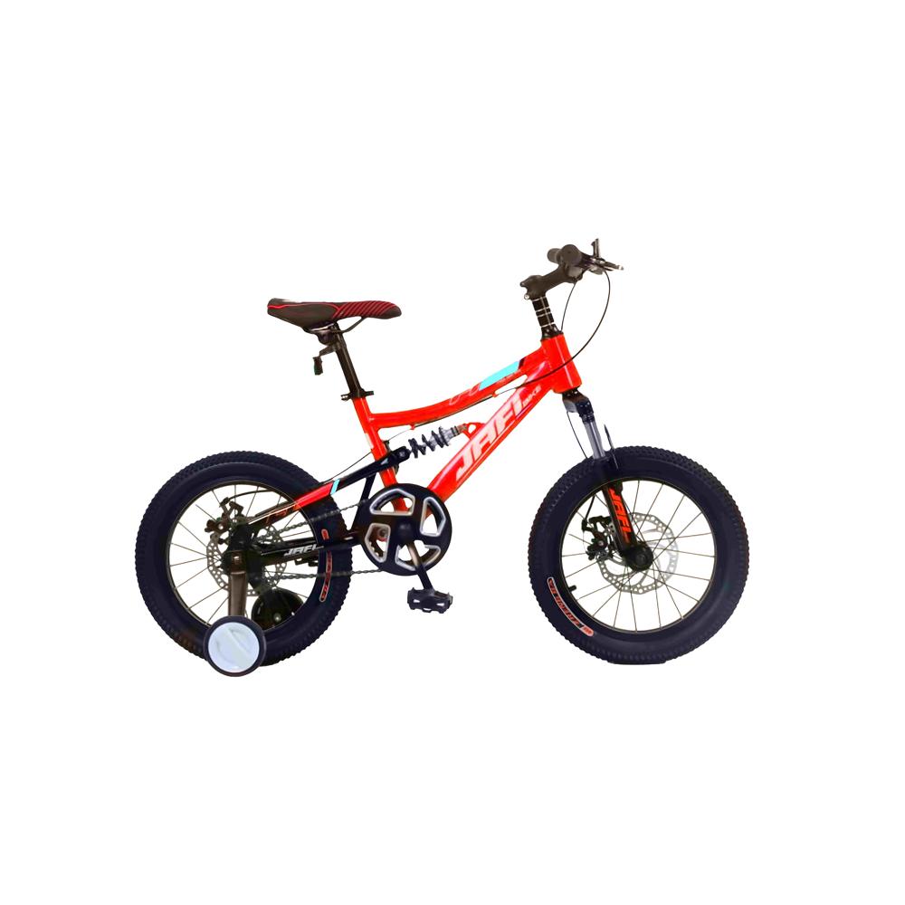 Bicicleta Montañera Jafi MTB01 Doble Suspensión Aro 16 Rojo
