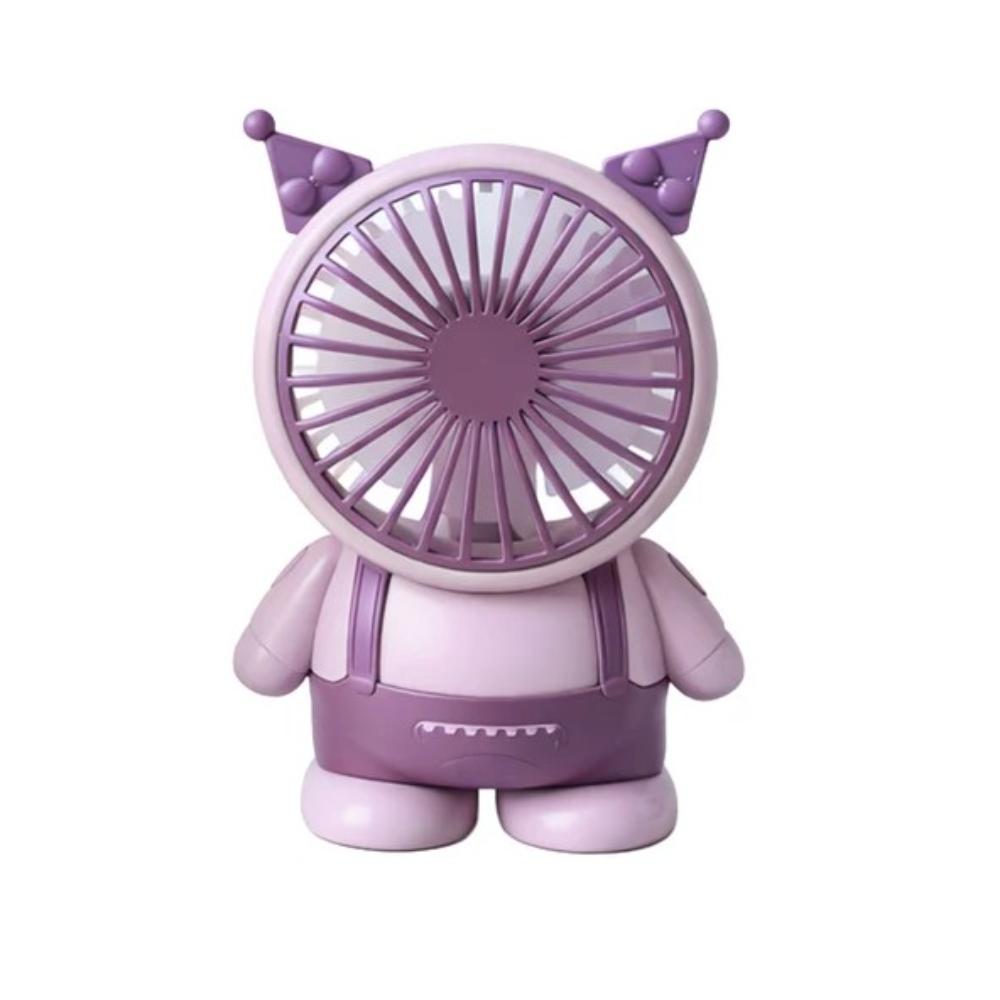 MINI VENTILADOR PORTATIL RECARGABLE MORADO