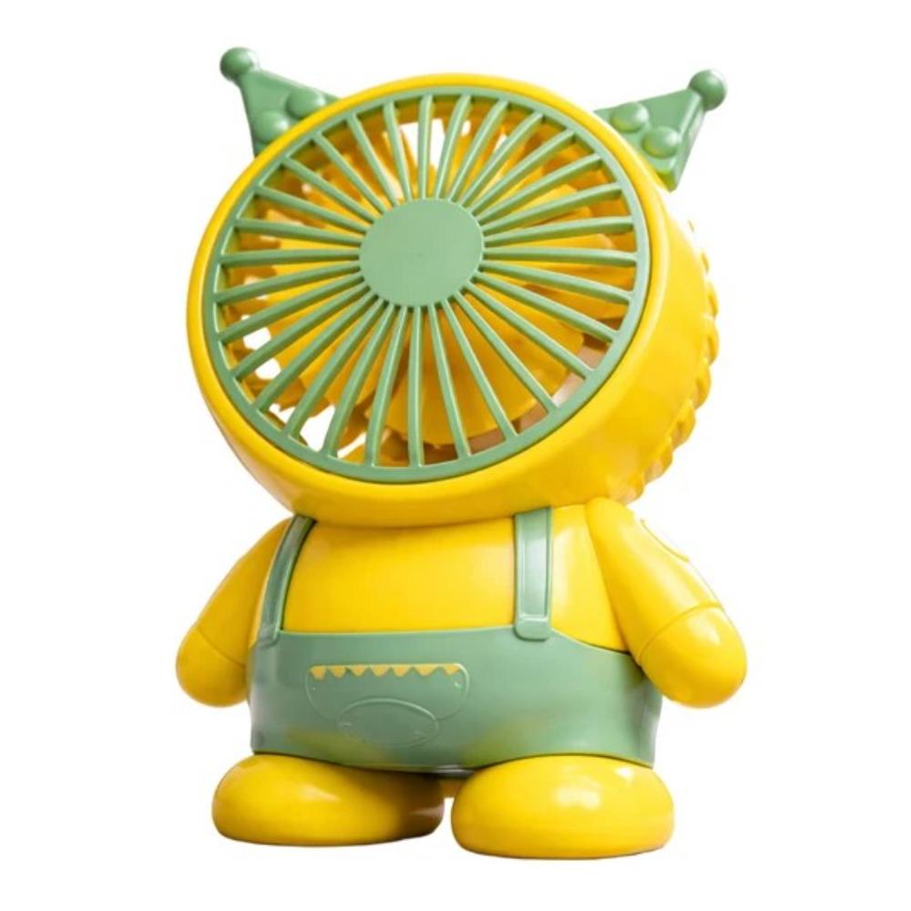 MINI VENTILADOR PORTATIL RECARGABLE AMARILLO