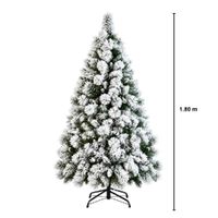 ARBOL DE PINO NAVIDENO NEVADO ARTIFICIAL DE 180 CM