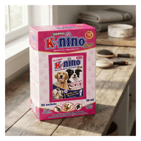 Shampoo K-nino Dúo Antipulgas Para Mascotas Caja de 25 sachets de 30ml