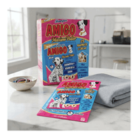 Shampoo Amigo Máximo Poder Antigarrapatas Para Mascotas Caja de 25 sachets de 30ml