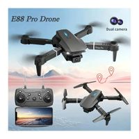 Drone E88 Pro Plegable Doble Cámara 4k Hd Control Remoto