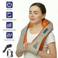 Masajeador Cervical Shiatsu Stetik Slim con Calor Casa y Auto