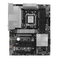 Placa Madre MSI PRO X870-P WIFI AM5 DDR5 ATX Wi-Fi 7 Negra y Plateada