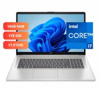 Laptop HP C0CM3UA 17.3 Intel Core I7 1TB 16GB RAM Windows 11 natural silver