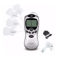 Electro Estimulador con 4 Parches Digital Ondas TENS