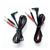 Par de Cables de Repuesto tipo Aguja para Tens Electroterapia Original