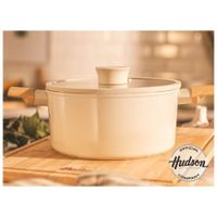Cacerola - Olla Antiadherente Cerámico 20cm Harmony con Tapa HUDSON