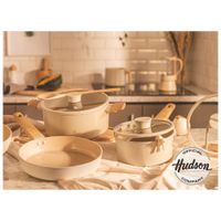 Set de Ollas Antiadherente Cerámico 5 Piezas Harmony HUDSON