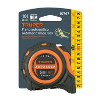 Wincha Auto-lock Contra Impactos 5 M Cinta 19 Mm Truper - FA-5M