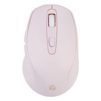 Mouse Inalámbrico Teros TE-1234S 2.4 GHz 1600 DPI Rosado