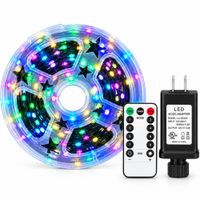 Luces De Navidad Multicolor 50 Metros 500 Led 8 Modos