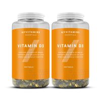 PACK X 02 - Vitamina D3 Myprotein - 180 Cápsulas