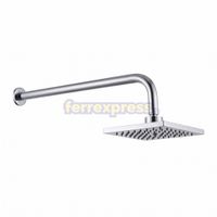 Ducha española ABS cromado con brazo 40cm