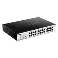 Switch No Administrable D-Link DGS-1024D 24 Puertos Gigabit Metálico Negro