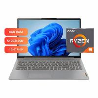 Laptop Lenovo IdeaPad Slim 3 15.6 Ryzen 5 512GB 8GB RAM Windows 11 arctic grey