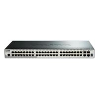 Switch Administrable D-Link DGS-1510-52X 48 Puertos Gigabit 4 SFP Plus 10G Apilable Negro