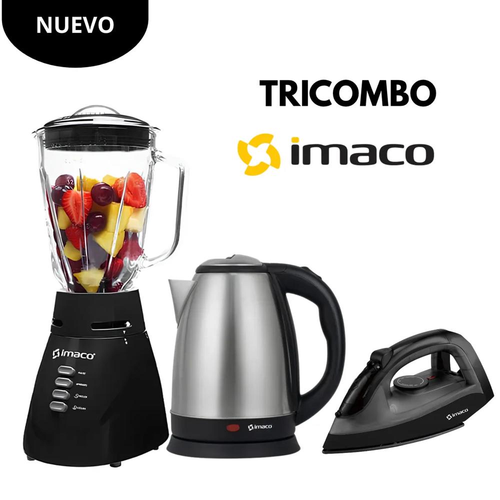 Tricombo  1 Licuadora BL4125VN - 1 Hervidor KE1801 - 1 Plancha ETA600N