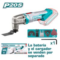 HERRAMIENTA MULTIPLE LI-ION 20V 5000-20000RPM ACC