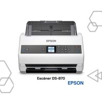 Escáner Epson DS-870 Dúplex 65 ppm ADF 100 hojas