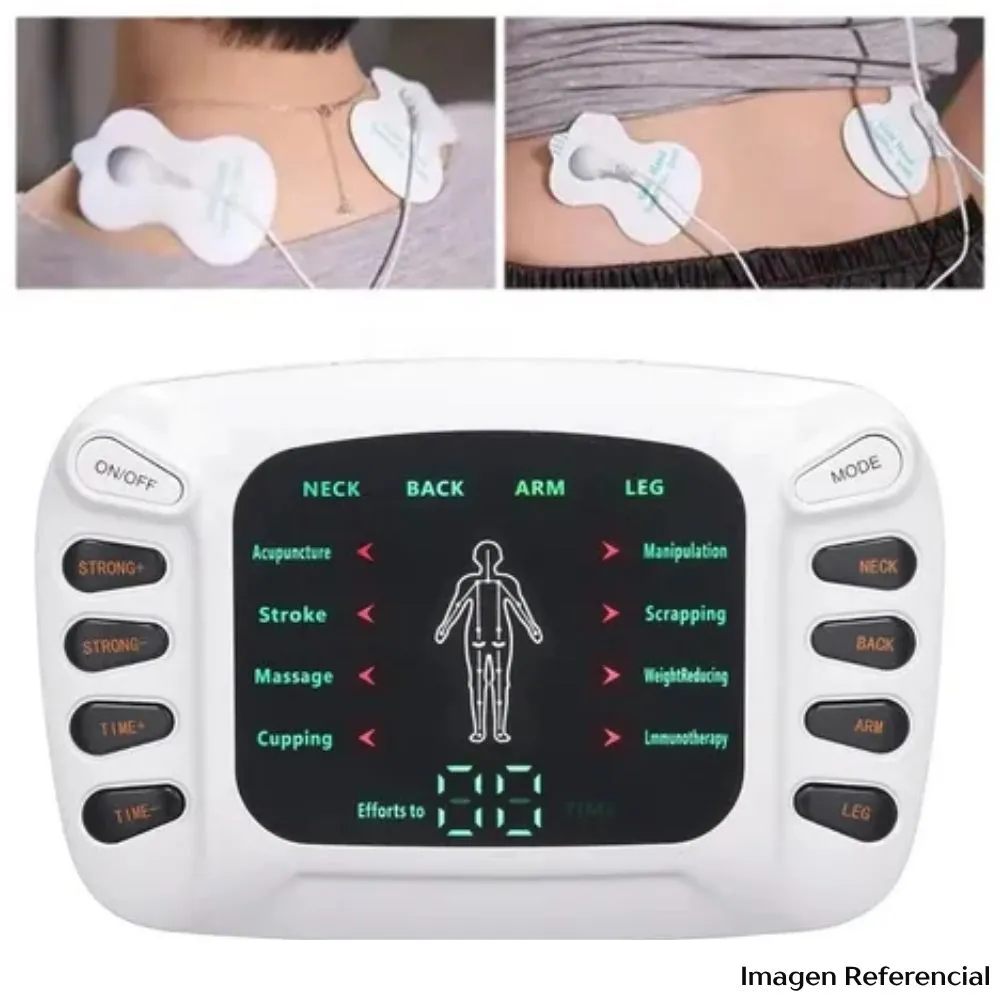 Electroestimulador Masajeador Digital T100 - 4 Electrodos