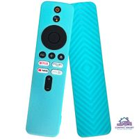 Funda de silicona Turquesa compatible con control Xiaomi TV Stick 4K