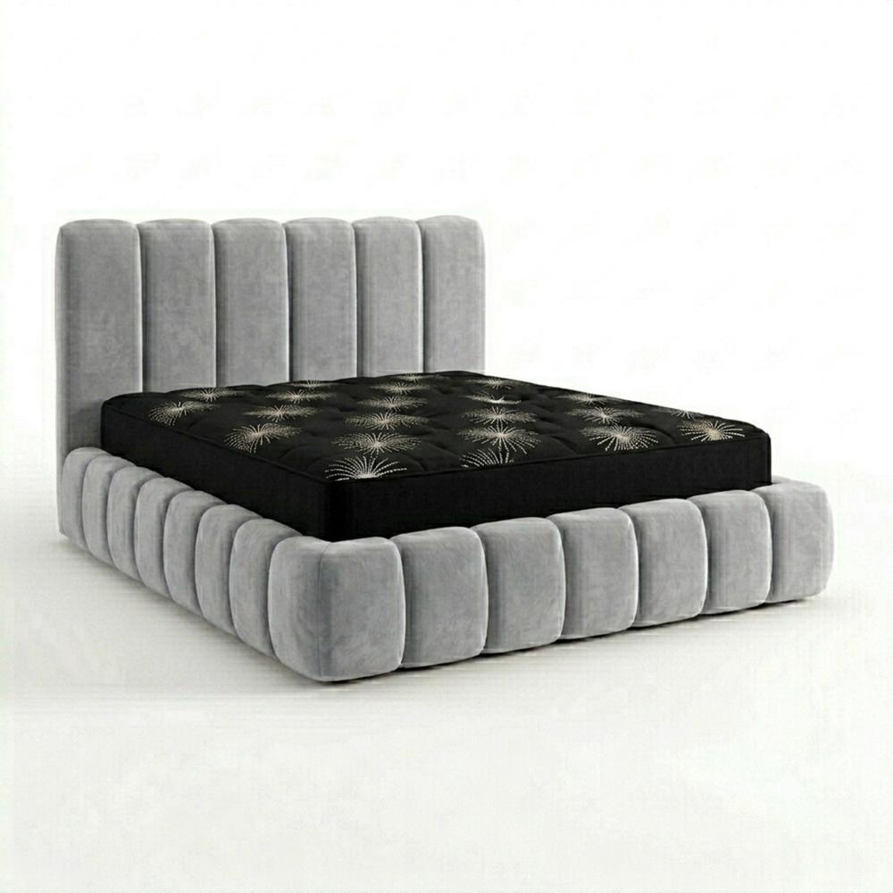Cama Nube Olimpo King  con Colchón Ortopédico -Color Turquesa