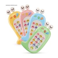 Celular de Juguete Musical Interactivo para Bebés Forma de Caracol