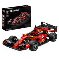 Auto de Carreras Armable Rojo Doble Control RC 1348 Pcs