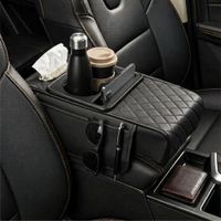 APOYABRAZOS PARA AUTO ORGANIZADOR MULTIFUNCIONAL CON PORTAVASOS  PORTAPAÑUELOS Y PORTATELÉFONO