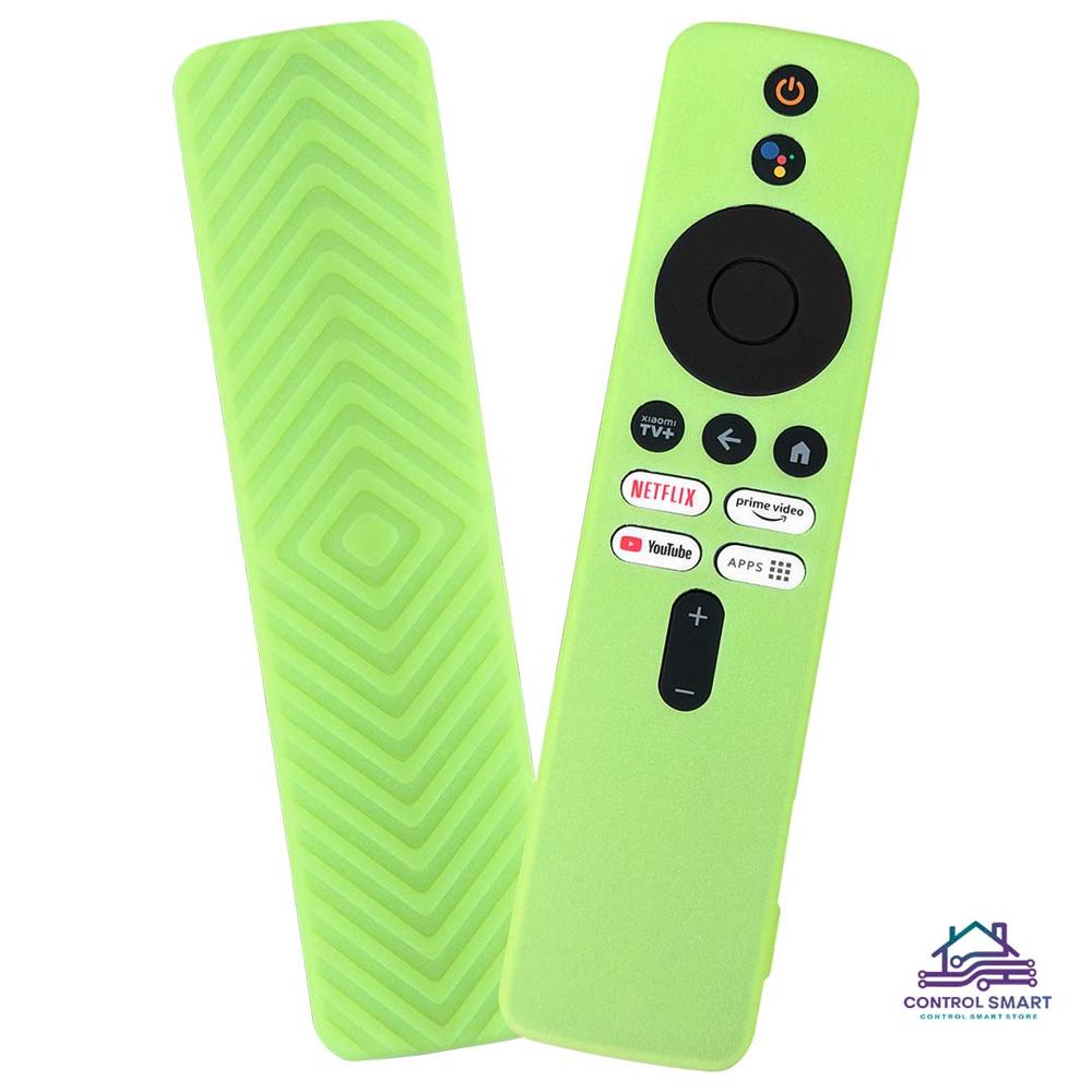 Funda de silicona Verde compatible con control Xiaomi TV Stick 4K