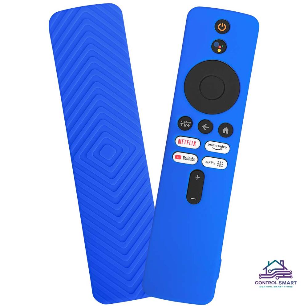 Funda de silicona Azul Compatible Con Control Xiaomi TV Stick 4K