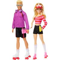 SET DE 2 MUÑECAS BARBIE FASHIONISTAS CON ACCESORIOS 28 CM