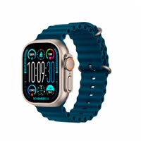 Smartwatch Laxasfit Ultra Max Serie 10 Recibe Llamadas Azul