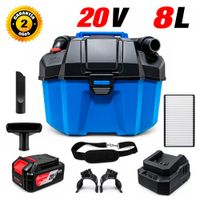 Aspiradora para Polvo y Agua Portátil Brushless Dongcheng 20V DCVC800DM