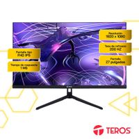 Monitor Teros TE-2786G 27 pulgadas FHD IPS Plano 200Hz 1ms HDMI DP