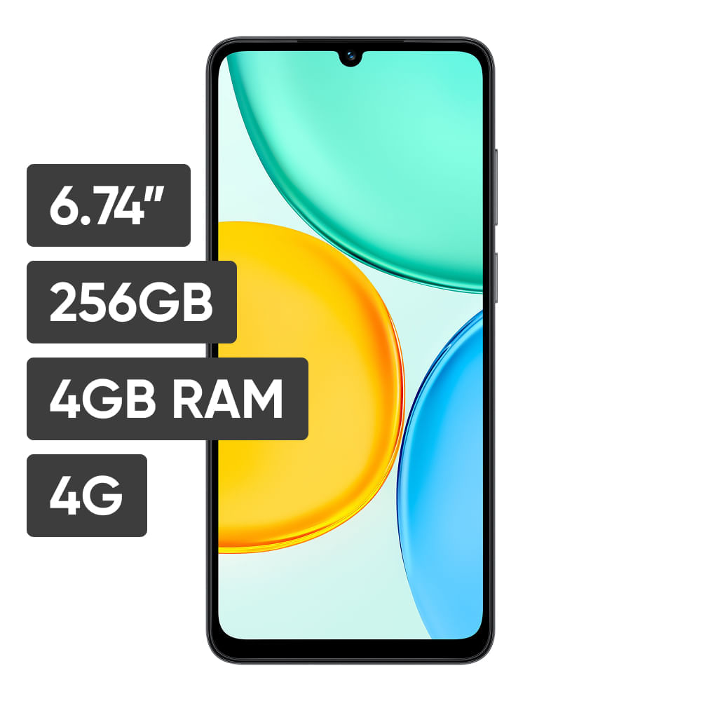 Smartphone HONOR X5D 6.74"" 4GB 256GB 50MP Midnight Black