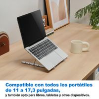 soporte para laptop de aluminio plegable