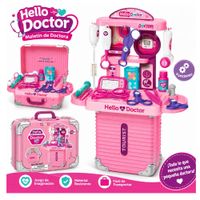 Juguete Set De Doctora Maletin 3 En 1 Accesorios Didactico