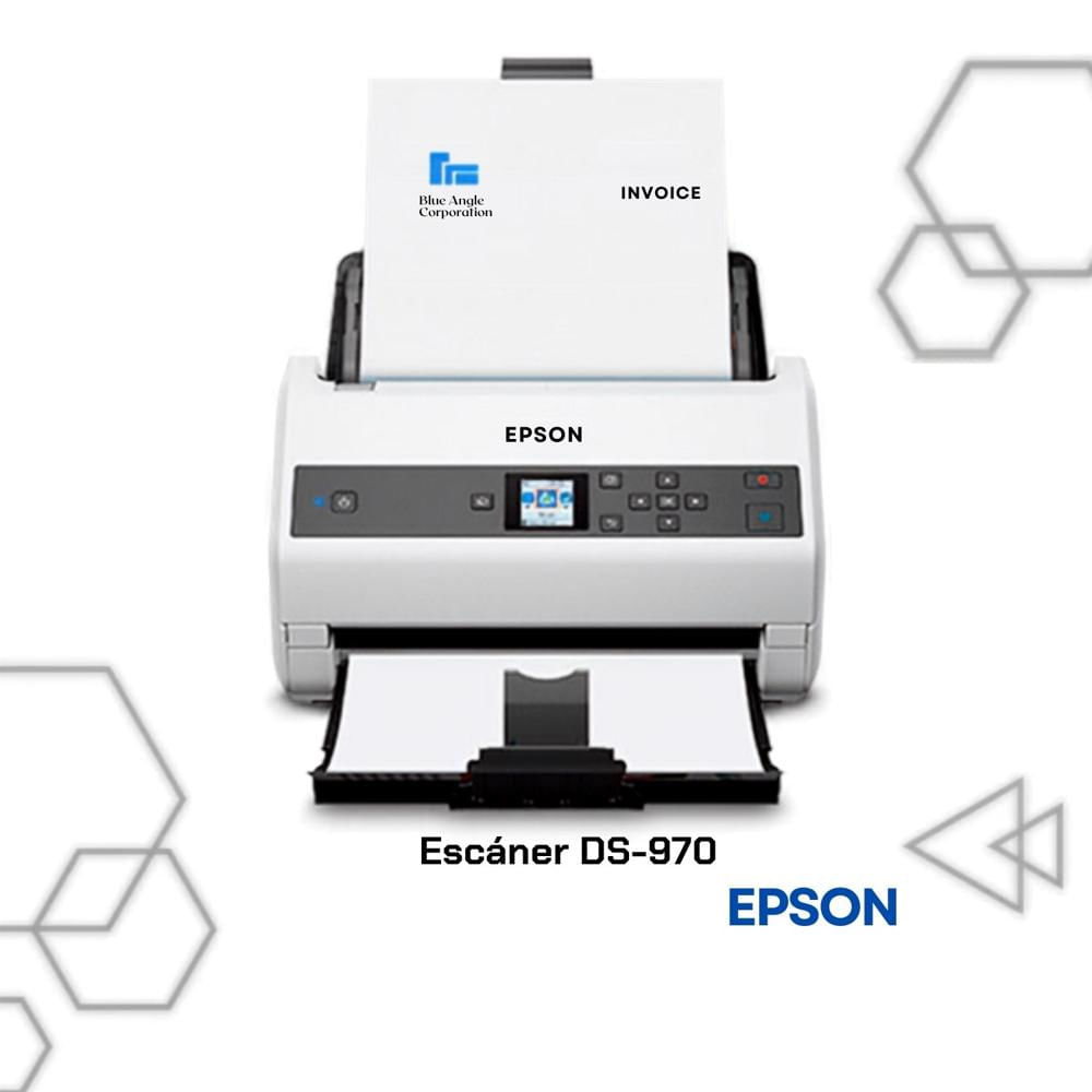 Escaner Epson DS-970 Dúplex 85 ppm ADF 100 Hojas USB 3.0