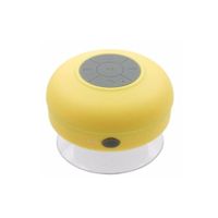 Mini Parlante De Ducha Bluetooth Recargable Portátil Agua Amarillo