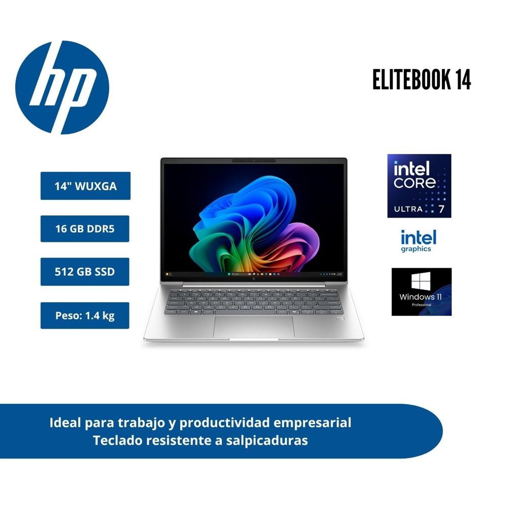 HP ELITEBOOK 14 INTEL CORE ULTRA 7 355 16GB 512GB W11