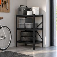Estante Industrial Fany Ventitas Home Negro